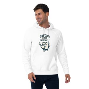 Oxford Cigar University Hoodie unisex-eco-raglan-hoodie-white-front-2-659f0aed89eee.jpg