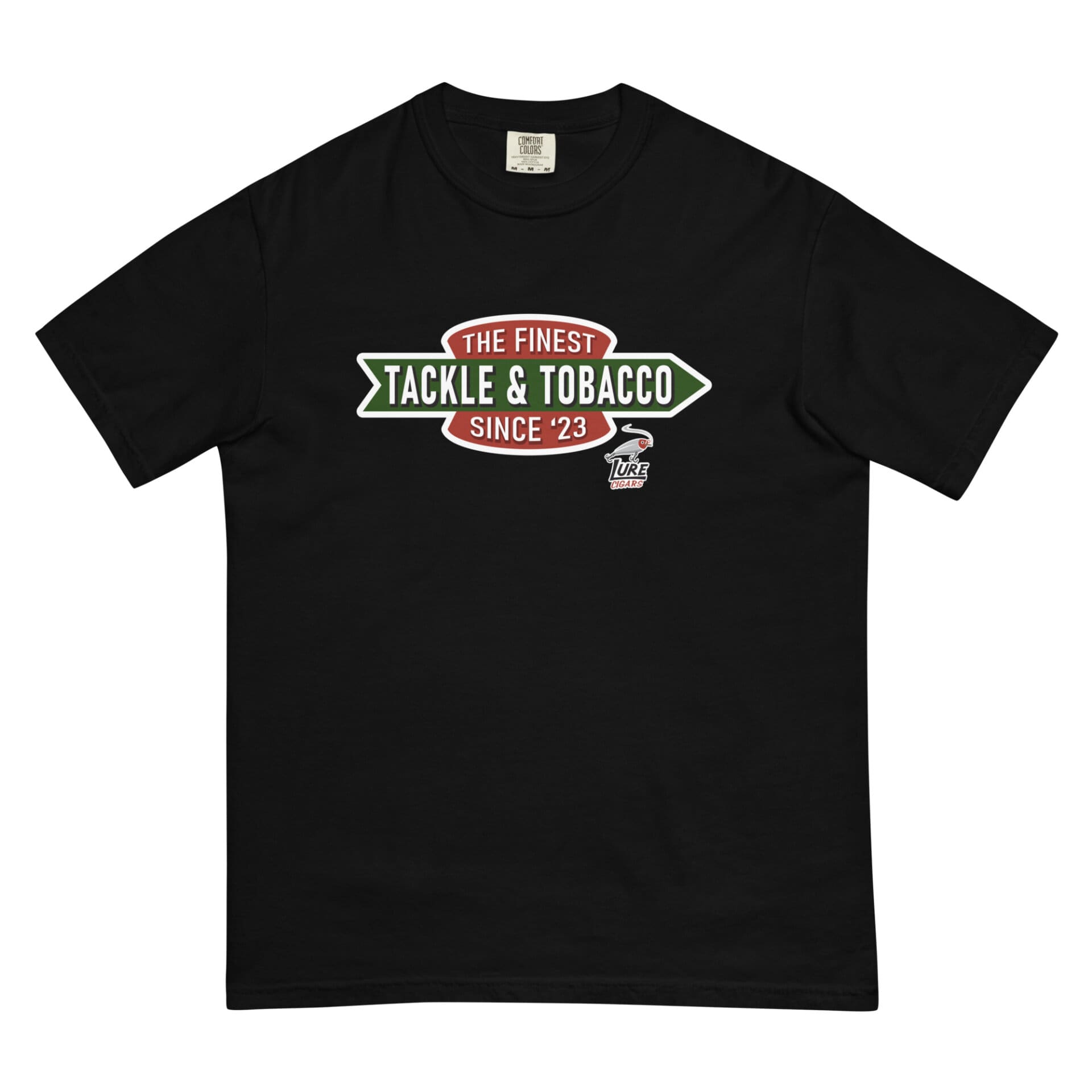Lure Cigars The Finest Tackle And Tobacco T-Shirt LURE CIGARS The Finest Tackle and Tobacco T-Shirt