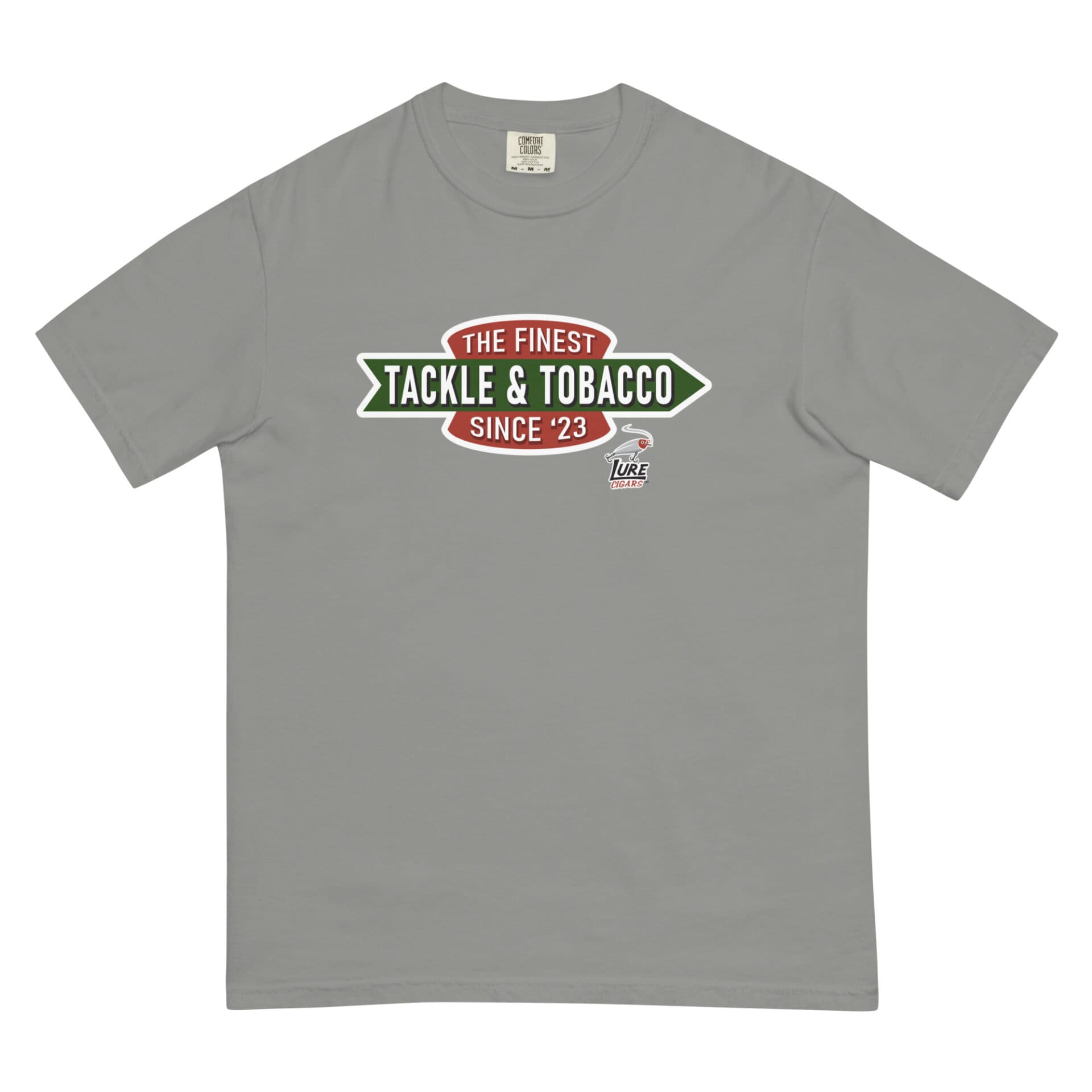 Lure Cigars The Finest Tackle And Tobacco T-Shirt LURE CIGARS The Finest Tackle and Tobacco T-Shirt - Image 4