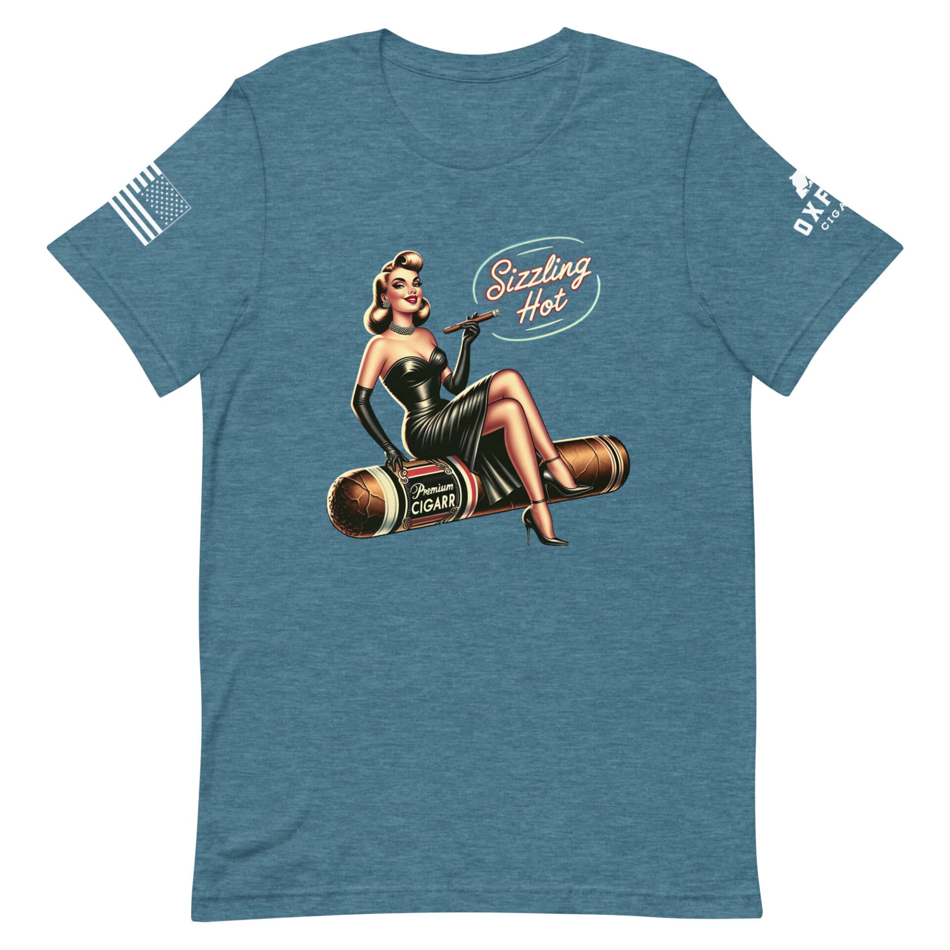 Oxford Vintage Women Pinup T-Shirt Oxford Vintage Women Pinup T-Shirt - Image 11