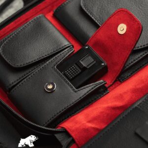 Peter James Crimson Noir Elegance Carry Humidor Crimson Noir Elegance 4