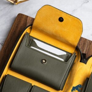Peter James Golden Olive Reverie Carry Humidor Golden Olive Reverie 3