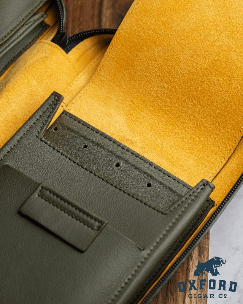 Peter James Golden Olive Reverie Carry Humidor Peter James Golden Olive Reverie Carry Humidor - Image 7