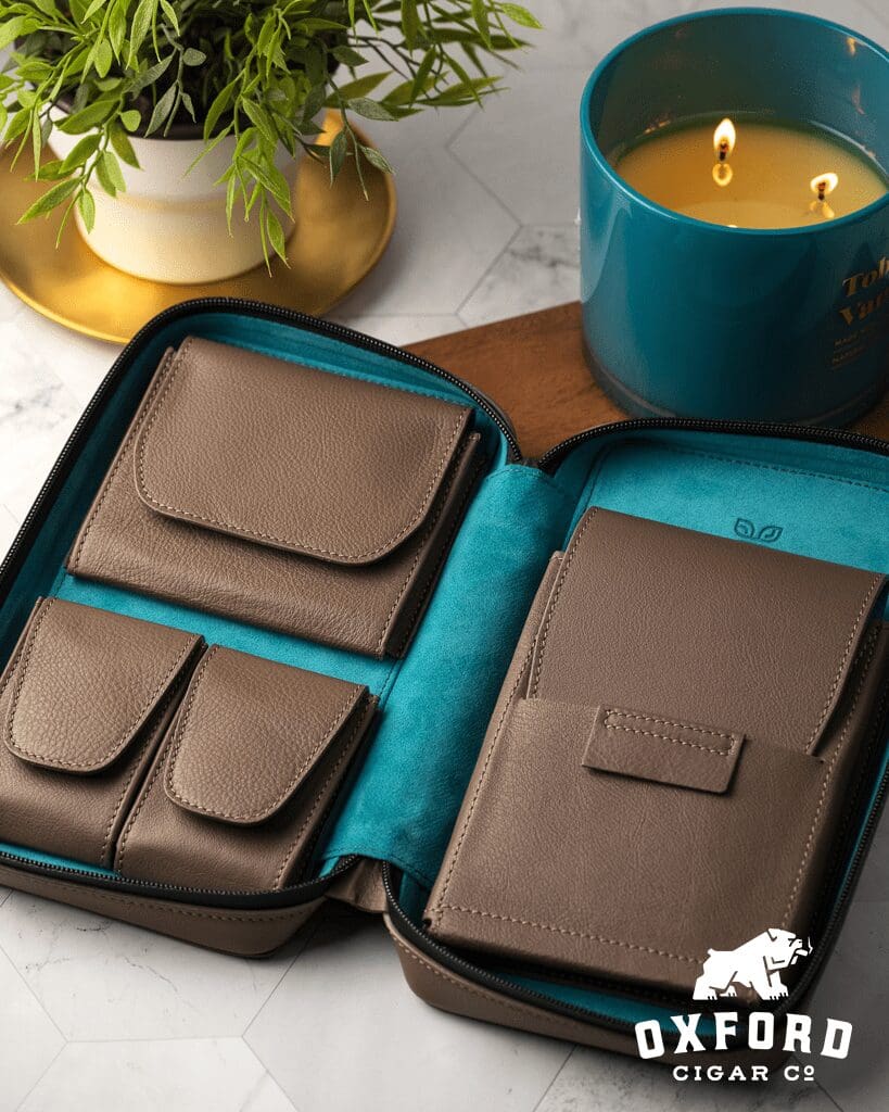 Peter James Maritime Mocha Mélange Carry Humidor Peter James Maritime Mocha Mélange Carry Humidor - Image 6