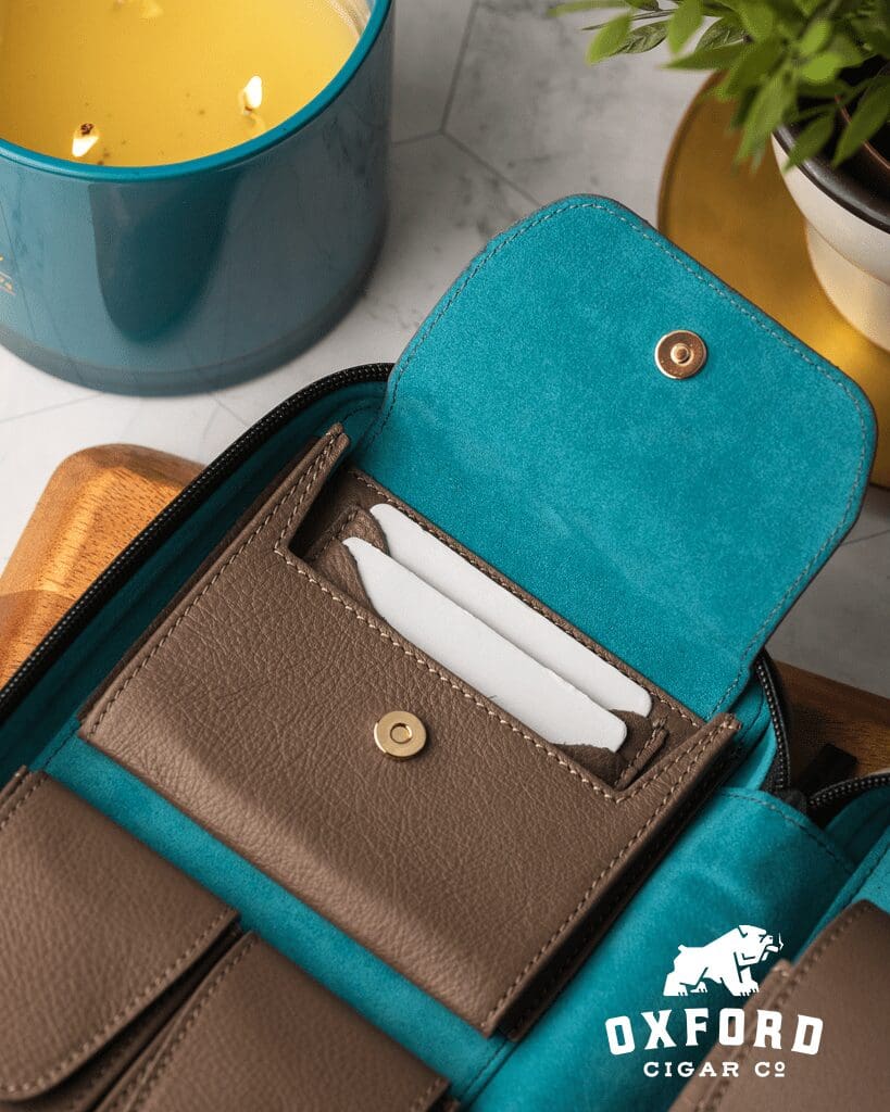 Peter James Maritime Mocha Mélange Carry Humidor Peter James Maritime Mocha Mélange Carry Humidor - Image 5