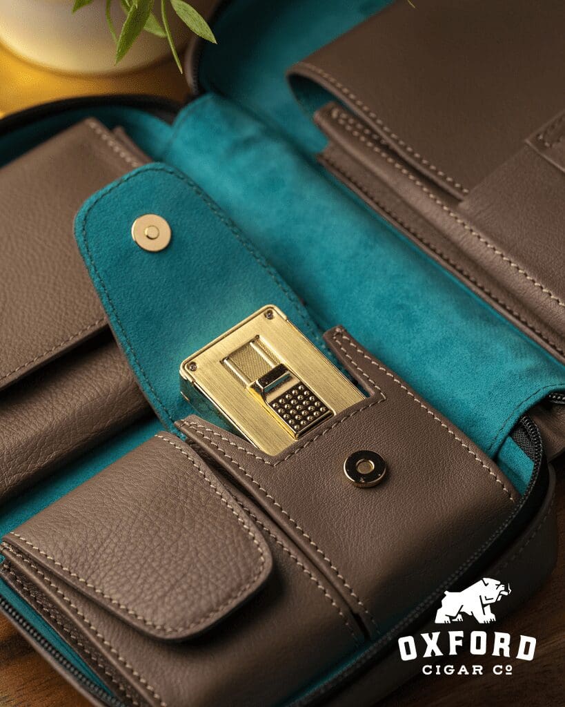 Peter James Maritime Mocha Mélange Carry Humidor Peter James Maritime Mocha Mélange Carry Humidor - Image 4