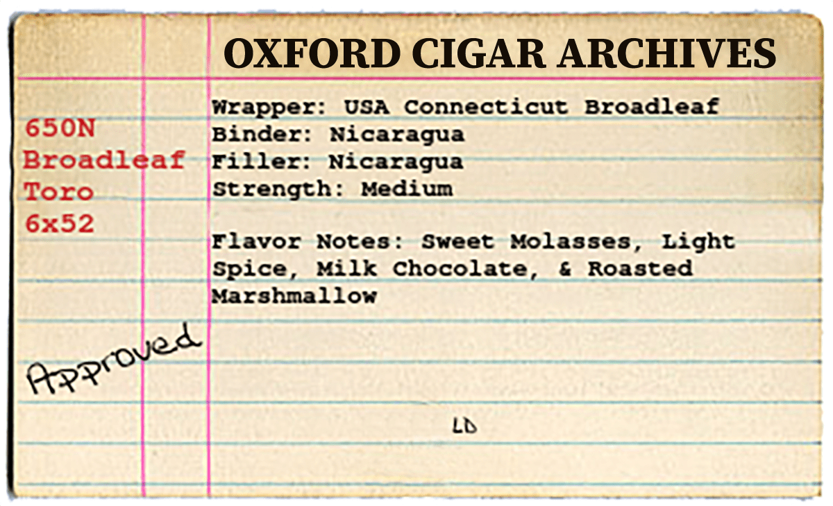 Oxford Cigar Archives 650B Oxford Cigar Archives 650B - Image 3