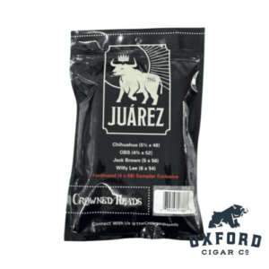 Crowned Heads Juarez Bulls On Parade Fresh Pack 5-Cigar Sampler Crowned Heads Juarez Bulls on Parade Fresh Pack 5 Cigar Sampler Back