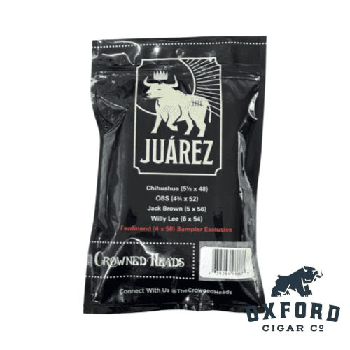 Crowned Heads Juarez Bulls On Parade Fresh Pack 5-Cigar Sampler Crowned Heads Juarez Bulls on Parade Fresh Pack 5-Cigar Sampler - Image 2