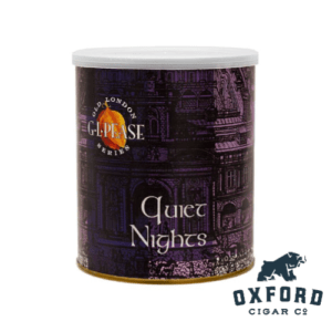 G.l. Pease Quiet Nights Pipe Tobacco G. L. Pease Quiet Nights 8oz Tin
