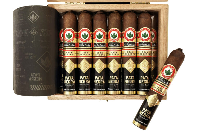 Joya De Nicaragua Antaño Gran Reserva Pata Negra Arrives In Spain Joya de Nicaragua Antano Gran Reserva Pata Negra Feature 768x512 Gj9RSw