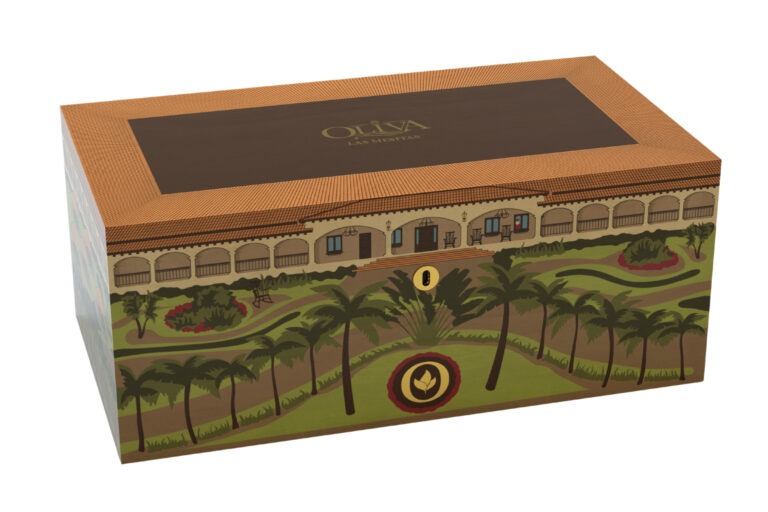 Oliva/Elie Bleu Las Mesitas Humidor Debuting At Intertabac 2024 OlivaElie Bleu Las Mesitas 1 768x512 svGi6m