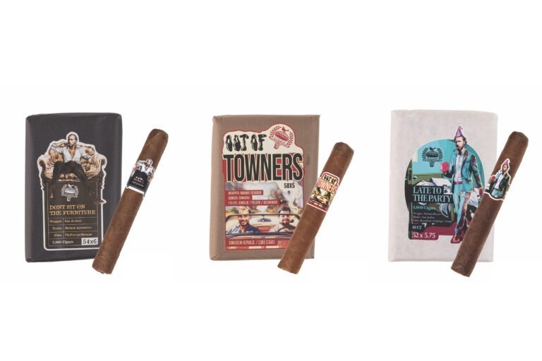 Trio Of Lost&Amp;Found Cigars Shipping This Week LostFound Dont Sit on the Furniture Late to the Party Out of Towners 768x512
