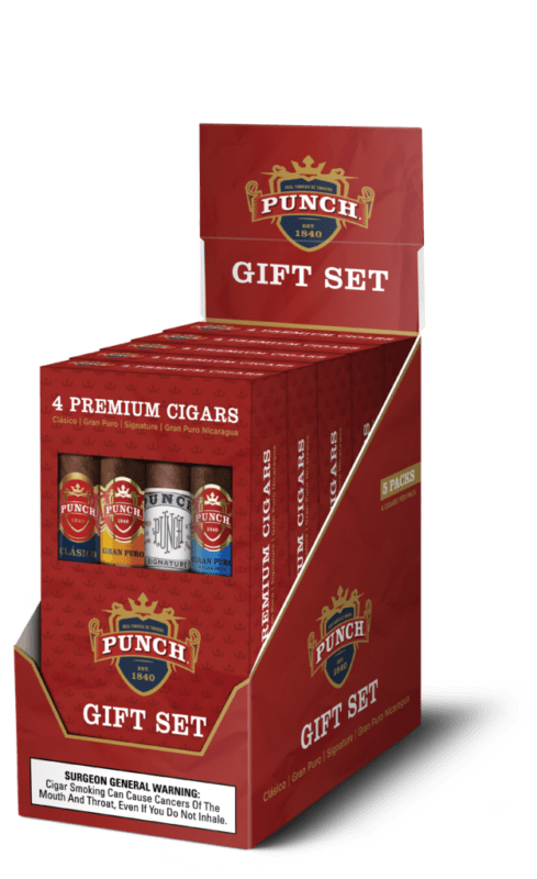 Punch Cigars Saves Christmas With Holiday Four Pack Punch Holiday 4Pack DISPLAY 626x1024 hULQ84