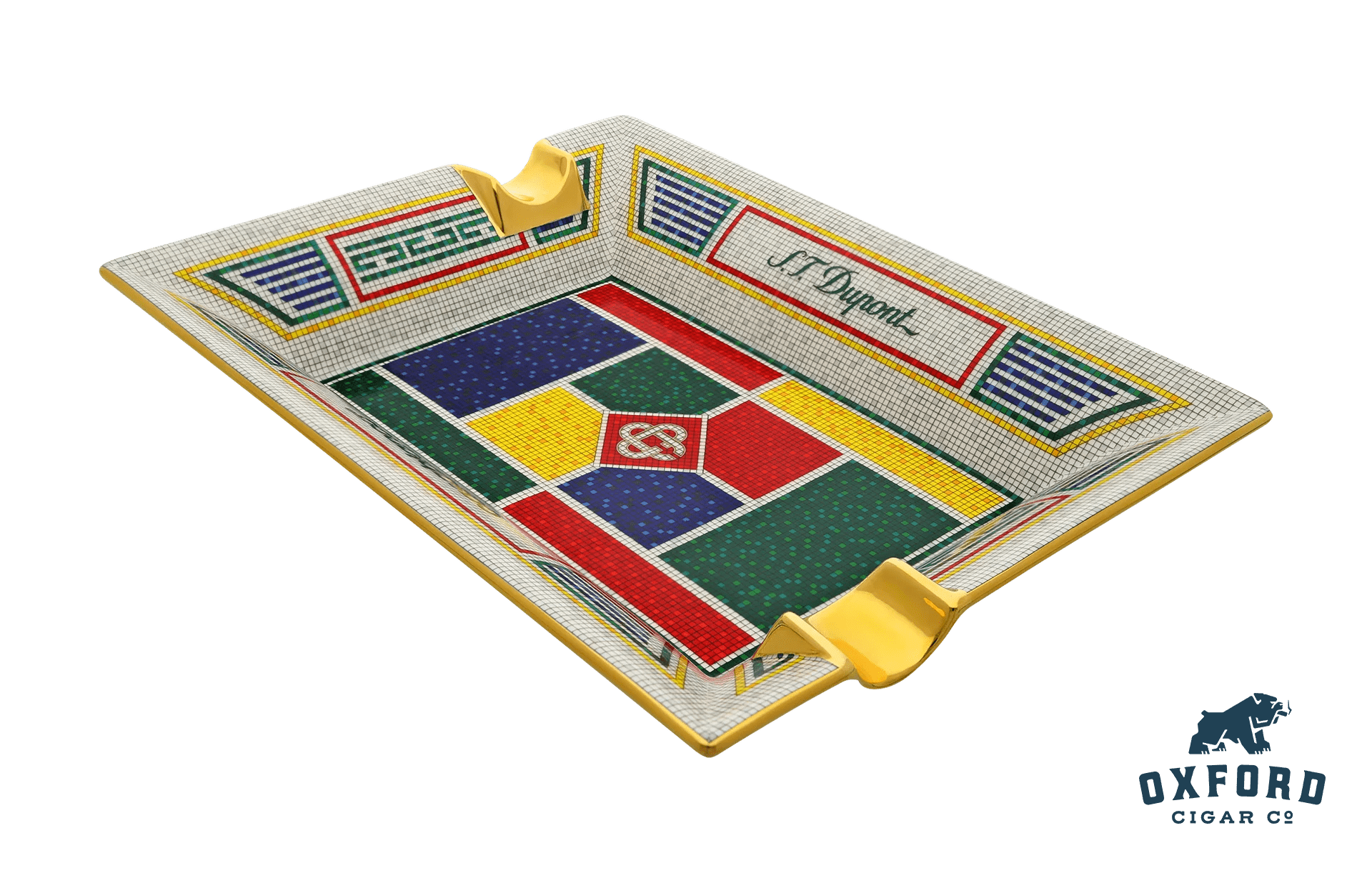 S.t. Dupont Casablanca Porcelain Ashtray S.T. Dupont Casablanca Porcelain Ashtray - Image 3