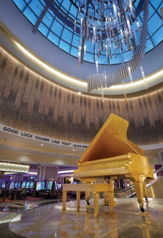 Seminole Hard Rock Hotel &Amp; Casino Tampa Gold Piano Grand Entrance 703x1024 DhVTgC