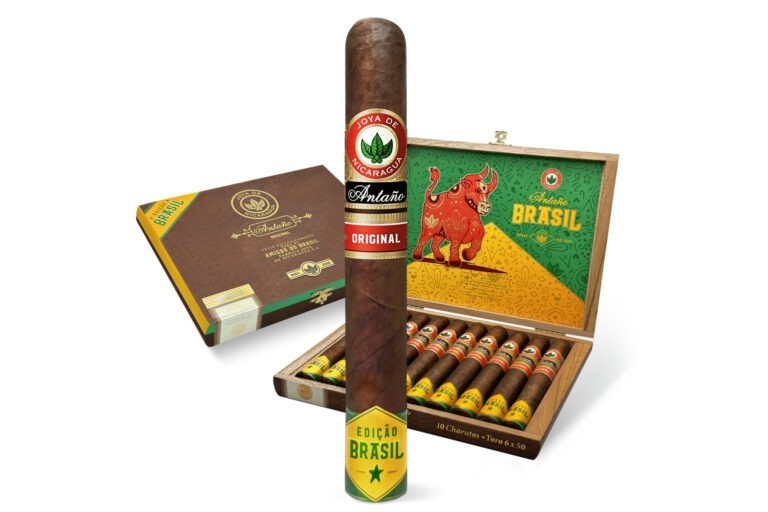 Joya De Nicaragua Adds Brazilian Tobacco To Antaño Blend For Regional Exclusive Joya de Nicaragua Antano Original Edicao Brasil 1 768x512 9NDkNc