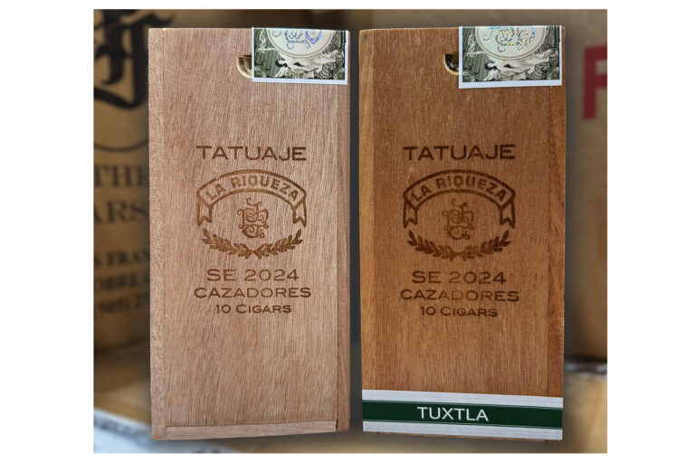 Tatuaje Ships Two Different La Riqueza Se 2024 Cazadores To Retailers Tatuaje La Riqueza SE 2024 and La Riqueza SE 2024 Tuxtla Feature 768x512 bvzVp0
