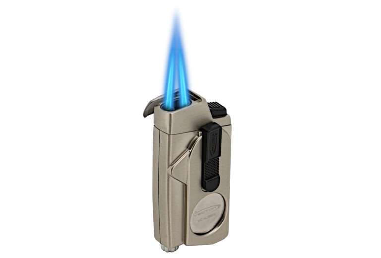 Vector Adds Nickel Satin Finish To Xcaliber Lighter Vector XCaliber chrome satin finish feature 768x520 hT7Ct8