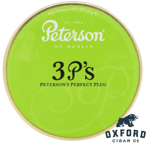 Peterson 3P Plug Pipe Tobacco Peterson 3P Plug Pipe Tobacco