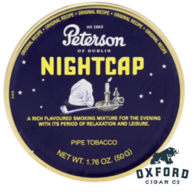 Peterson Nightcap Pipe Tobacco - Latakia Perique Pipe Tobacco