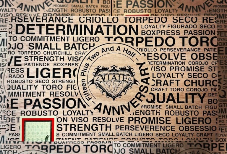 Viaje Celebrating 17 1/2 Year Anniversary With Three New Cigars Viaje Fifteen Plus Two and a Half Anniversary feature 768x520 7EELQo