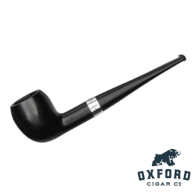 Peterson Junior Ebony Silver Mounted Pear Fishtail