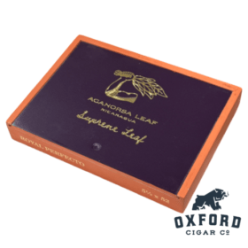 Box of Aganorsa Supreme Leaf Royal Perfecto - Medium Bodied Nicaraguan Cigar