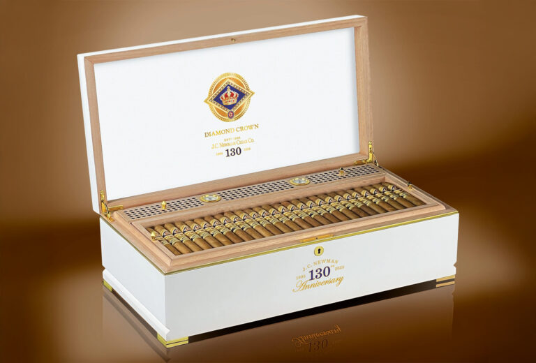 J.c. Newman Celebrating 130Th Anniversary With Limited Edition Diamond Crown Humidor JC Newman Diamond Crown 130th Anniversary Humidor feature 768x520 pKClwh