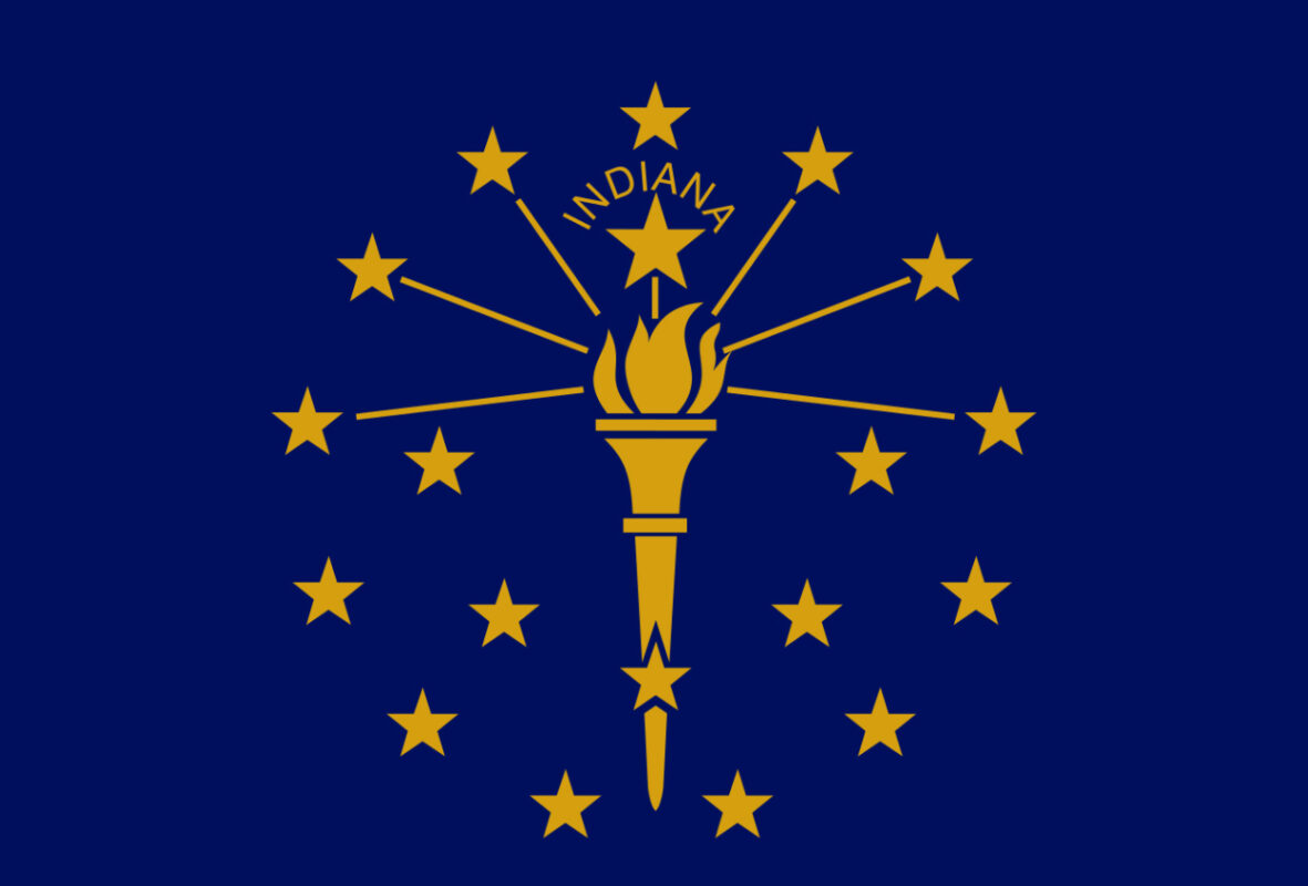Indiana Cigar Retailers Get Ok To Sell Cigars At Events; Restaurants Can Create Cigar Smoking Rooms Indiana flag u9lotG