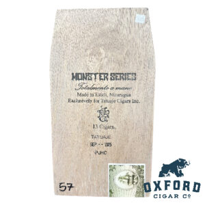 Tatuaje Mummy Redux 5 Limited Edition Box #57 Auction Tatuaje Mummy Redux 5 Limited Edition Box 57 Box Back