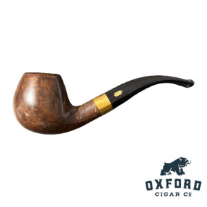 Germain'S Bridge Old Brown Flake Tin &Amp; Pipe Bundle Chacom Standard Pipe with gold Ring