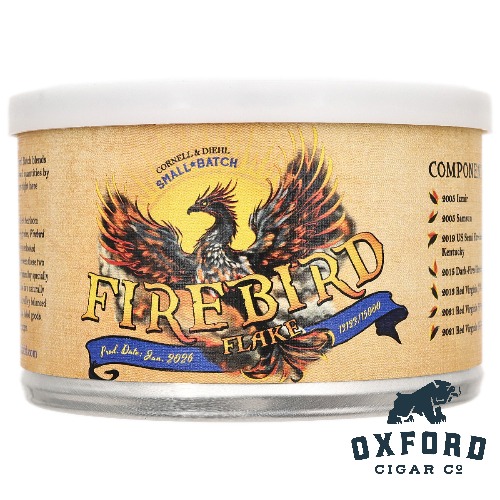 Cornell &Amp; Diehl Small Batch Firebird Flake Pipe Tobacco Cornell & Diehl Small Batch Firebird Flake Pipe Tobacco