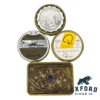 Balkan Sobranie Mixture 1.76Oz Tin Bundle La Rocca Italian Pipe with Lucite Stem + Germain’s B.K. Flake