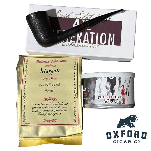 Esoterica Margate Bag &Amp; 4Th Generation 10Th Anniversary Sandblast Pipe Bundle Esoterica Margate Bag & 4th Generation 10th Anniversary Sandblast Pipe Bundle