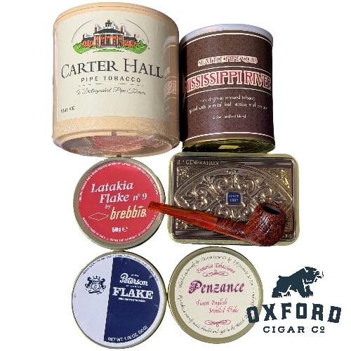 Esoterica Penzance 2Oz Tin &Amp; La Rocca Italian Pipe Bundle Esoterica Penzance 2oz Tin & La Rocca Italian Pipe Bundle