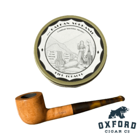 La Rocca Italian Pipe with Lucite Stem + Balkan Sobranie Mixture 2.0