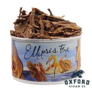 G. L. Pease Ellipsis Flake Pipe Tobacco G. L. Pease Ellipsis Flake Pipe Tobacco Open Tin