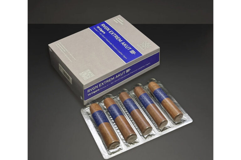 German Engineered Cigars Announces Akut, Pill-Like Packaging For Cigars German Engineered Cigars RVGN Extrem AKUT 1 768x512 1Nko7o