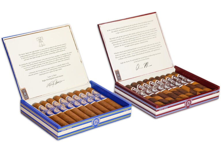 Hiram &Amp; Solomon Adding Two Limited Editions: Fraternal Flame And Mystic Tie Hiram Solomon Mystic Tie Fraternal Flame open boxes feature 768x520 aPVjFb