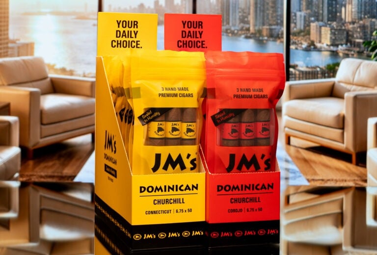 Jm Tobacco’s Dominican Connecticut And Dominican Corojo Three-Packs Arriving At Stores JMs Tobacco Connecticut Corojo three packs feature 768x520 jIhk2M