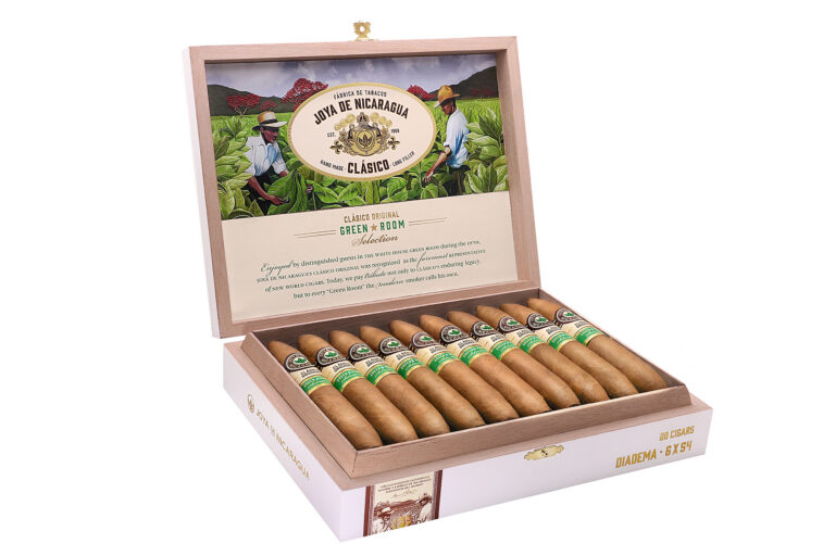 Joya De Nicaragua Announces Clásico Original Green Room Selection Joya de Nicaragua Clasico Original Green Room Selection Feature 768x512 BTnFpV