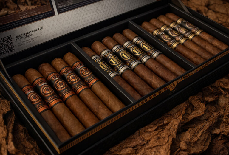 Jake Wyatt Cigar Co. Releases Value-Focused Titan Series Jake Wyatt Titan Series feature 1 768x520 G5gyAe