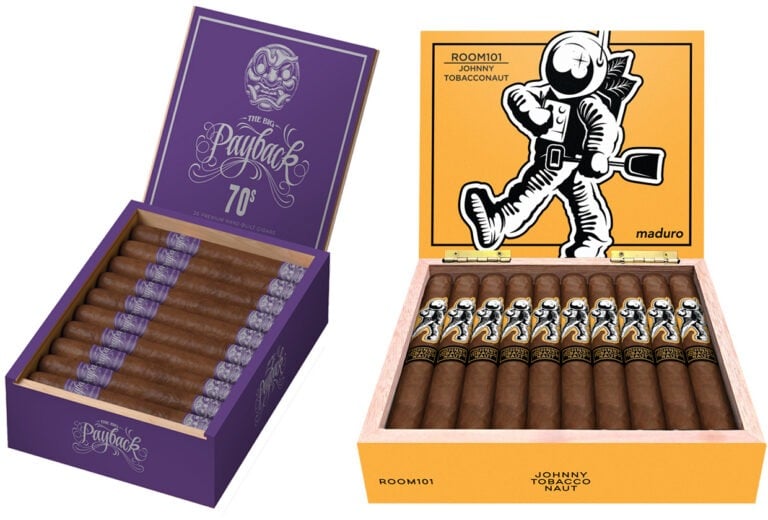 Room101 Adds The Big Payback Extra Fuerte 70S And Johnny Tobacconaut Maduro Room101 Big Payback Extra Fuerte 70s Johnny Tobacconaut Maduro feature 768x520