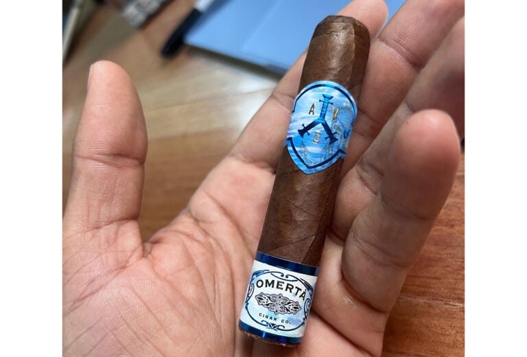 Omerta Cigar Co. Getting Blue Eyed Jack’s Revenge Short Robusto ADV McKay Blue Eyed Jacks Revenge Short Robusto feature 1 768x520 D3qYcr