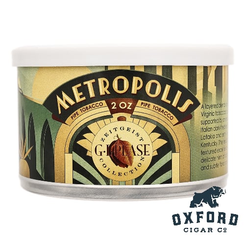 G.l. Pease Zeitgeist #5: Metropolis Flake Pipe Tobacco G.L. Pease Zeitgeist #5: Metropolis Flake Pipe Tobacco