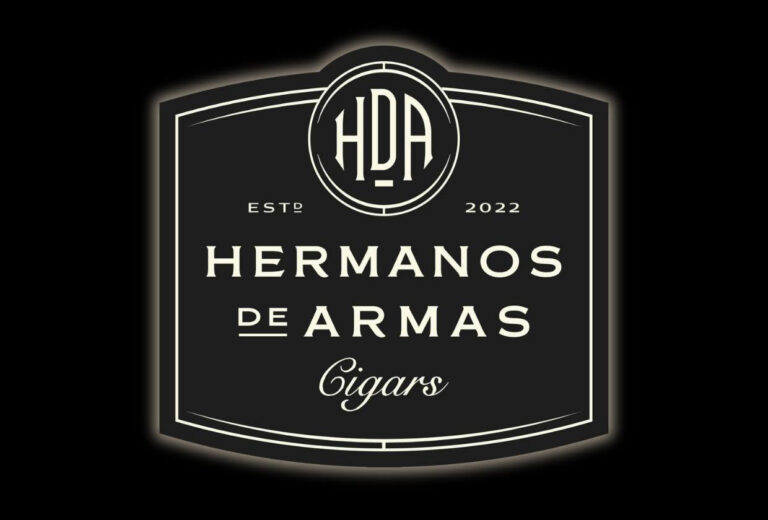 Hermanos De Armas Cigars Moves Production To Rojas Cigars Hermanos de Armas logo feature black 768x520 Q4YDGO