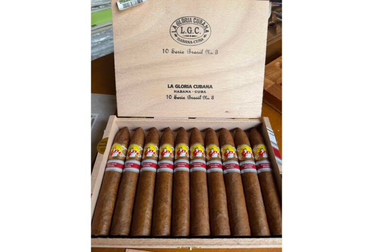 La Gloria Cubana Série Brasíl No.3 Goes On Sale La Gloria Cubana Serie Brasil No3 open box feature 768x520 76GJ0h