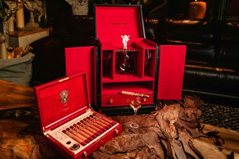 Arturo Fuente, Maison Shéron Partner For $50,000 Spirit Of Artisans Trunk Maison Sheron Arturo Fuente Spirit of Artisans Trunk Feature 768x512 QyjEXw